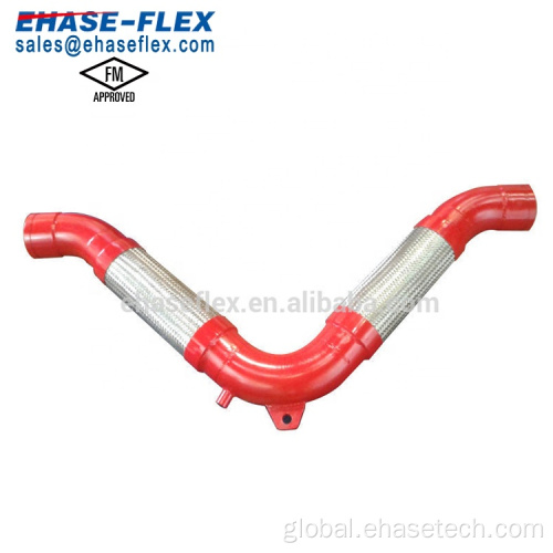 Seismic Loop Expansion Joints Fire Loop V Flex Seismic For Pipe Line Manufactory